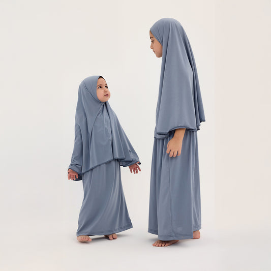 Çocuk Namaz Takımı Gri