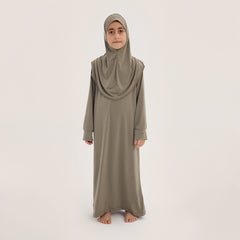 Çocuk Namaz Elbisesi Haki