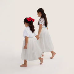 Uzun Kız Çocuk Tütü Etek