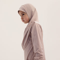 Çocuk Namaz Elbisesi Pudra