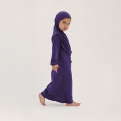 Namaz Seti /İbadet Seti-Kız Çocuk Namaz Elbisesi ,Cami Desenli Seccade, Tespih