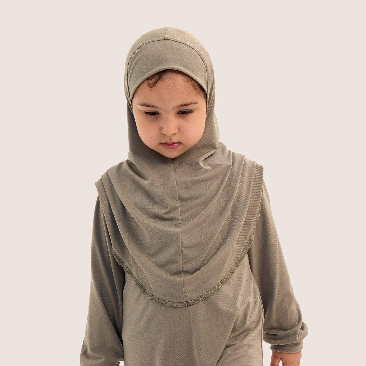 Çocuk Namaz Elbisesi Haki