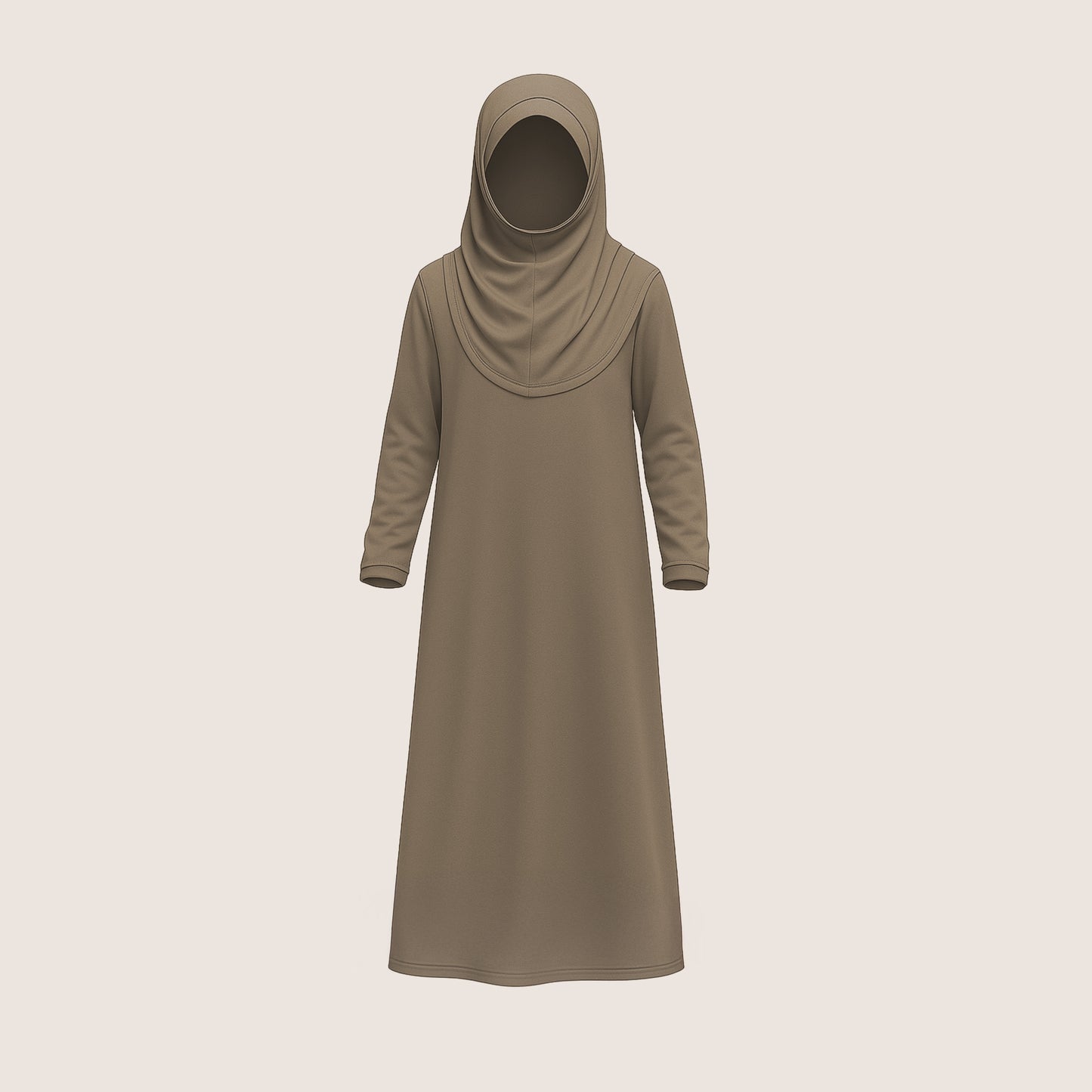 Çocuk Namaz Elbisesi Haki