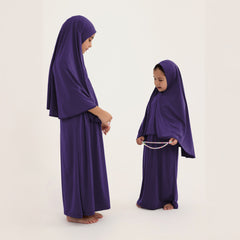 Çocuk Namaz Takımı Mor