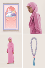 Kız Çocuk Namaz Elbiseli Set 2